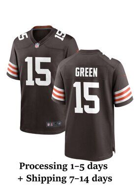 Mens Youths Select Taylen Green Brown Jersey Vapor Stitched